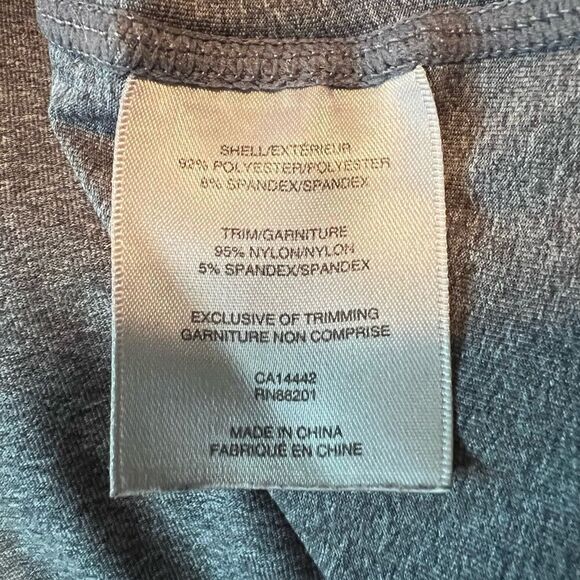 3 for $30! Mpg grey short sleeve workout tee - Picture 5 of 11